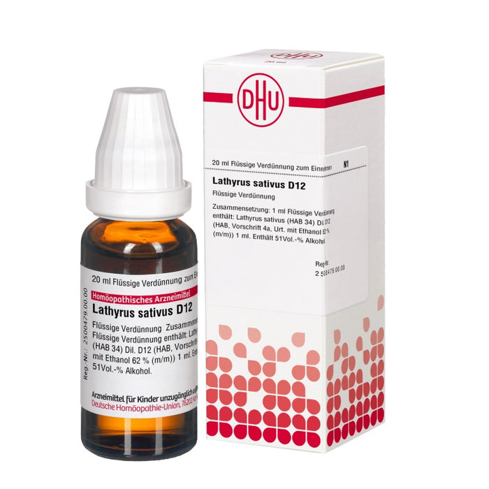 Lathyrus sativus D12 DHU Dilution, 20 ml Solution