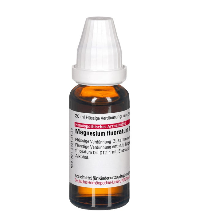 Magnesium fluoratum D12 DHU Dilution, 20 ml Solution