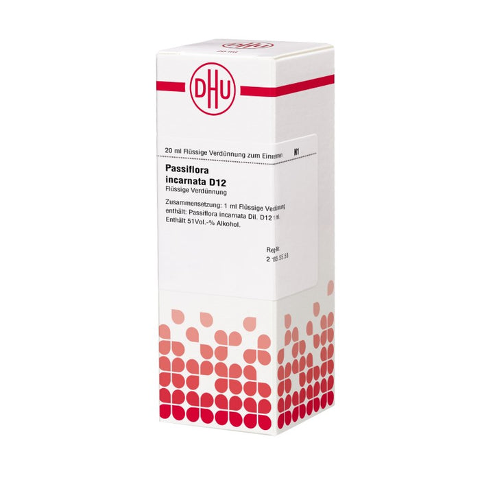 Passiflora incarnata D12 DHU Dilution, 20 ml Solution
