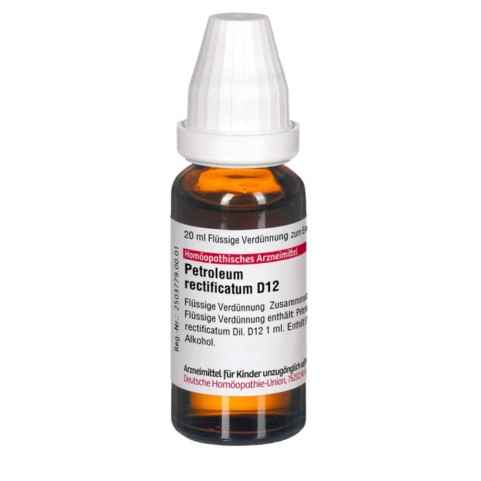 Petroleum rectificatum D12 DHU Dilution, 20 ml Solution