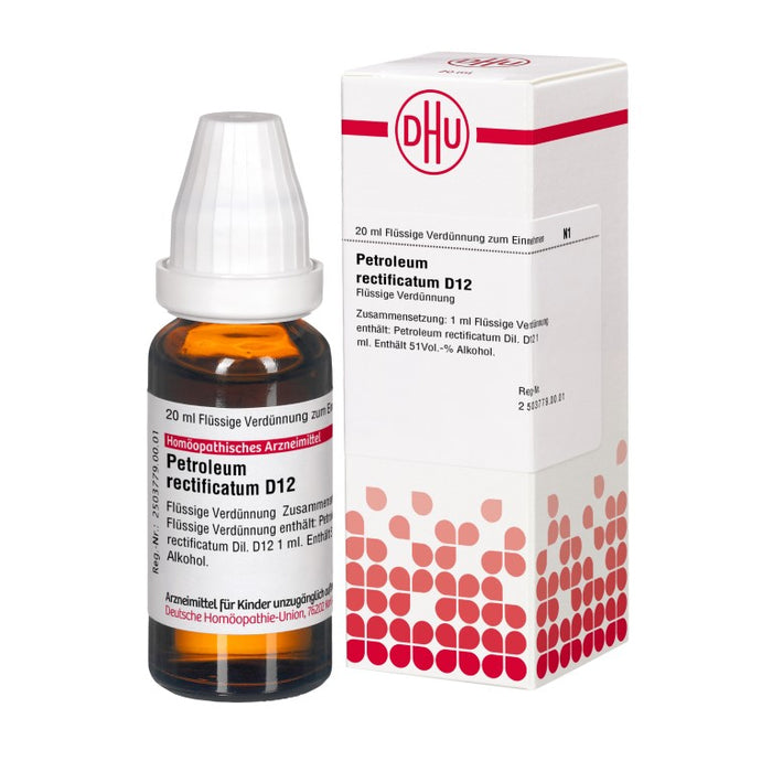 Petroleum rectificatum D12 DHU Dilution, 20 ml Solution