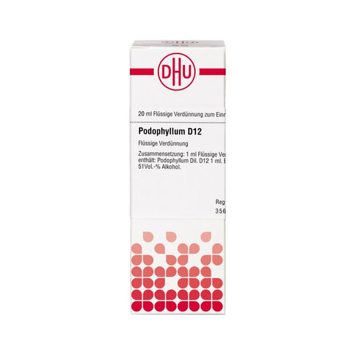 DHU Podophyllum D12 Dilution, 20 ml Lösung