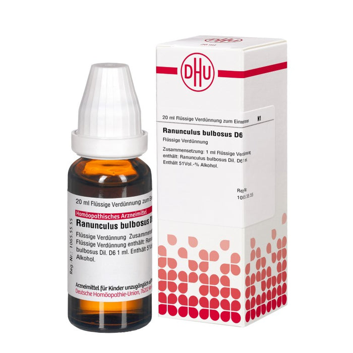 Ranunculus bulbosus D6 DHU Dilution, 20 ml Solution