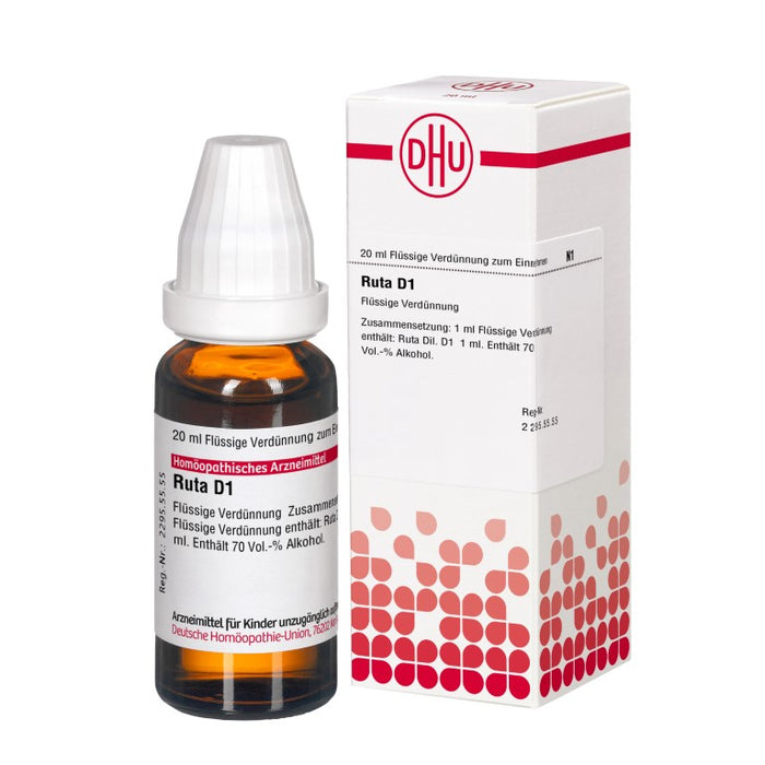 DHU Ruta D1 Dilution, 20 ml Solution
