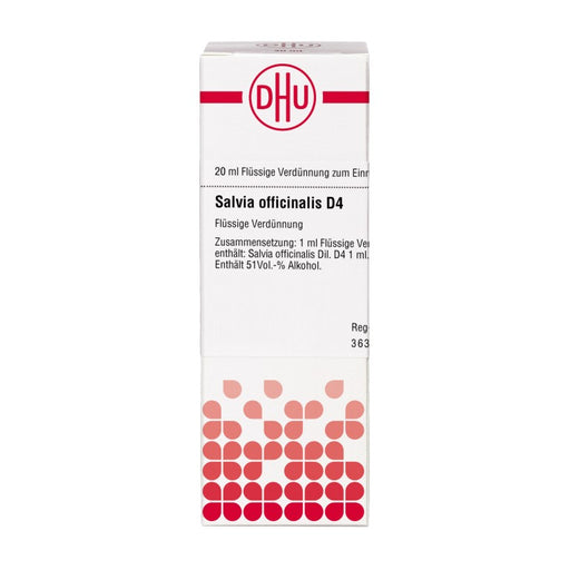 Salvia officinalis D4 DHU Dilution, 20 ml Lösung