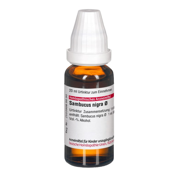 Sambucus nigra Urtinktur DHU, 20 ml Solution