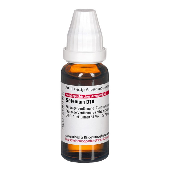Selenium D10 DHU Dilution, 20 ml Solution