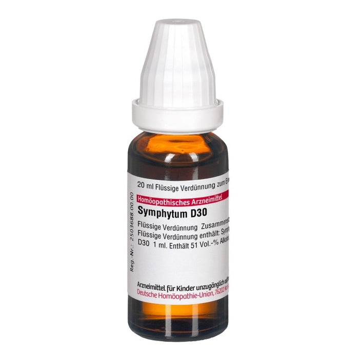 Symphytum D30 DHU Dilution, 20 ml Solution