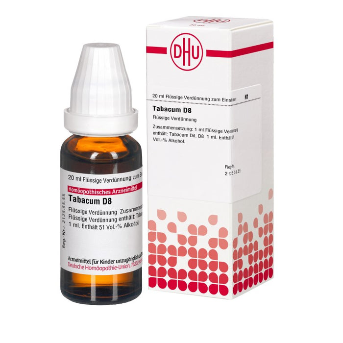 DHU Tabacum D8 Dilution, 20 ml Solution