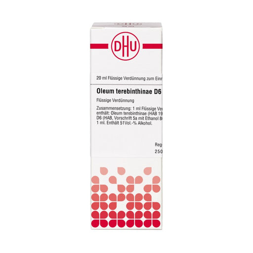DHU Oleum terebinthinae D6 Dilution, 20 ml Lösung