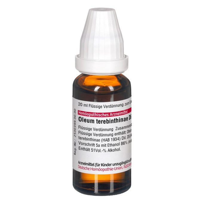 DHU Oleum terebinthinae D6 Dilution, 20 ml Solution