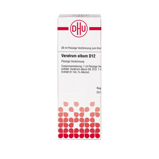 DHU Veratrum album D12 Dilution, 20 ml Lösung