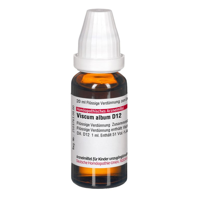 DHU Viscum album D12 Dilution, 20 ml Solution