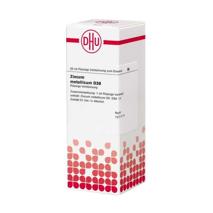 Zincum metallicum D30 DHU Dilution, 20 ml Solution