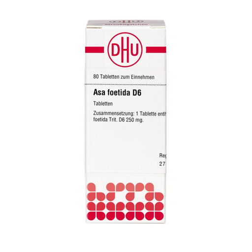 DHU Asa foetida D6 Tabletten, 80 St. Tabletten