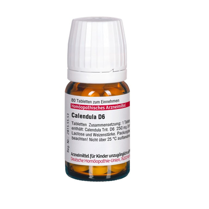 Calendula D6 DHU Tabletten, 80 pc Tablettes