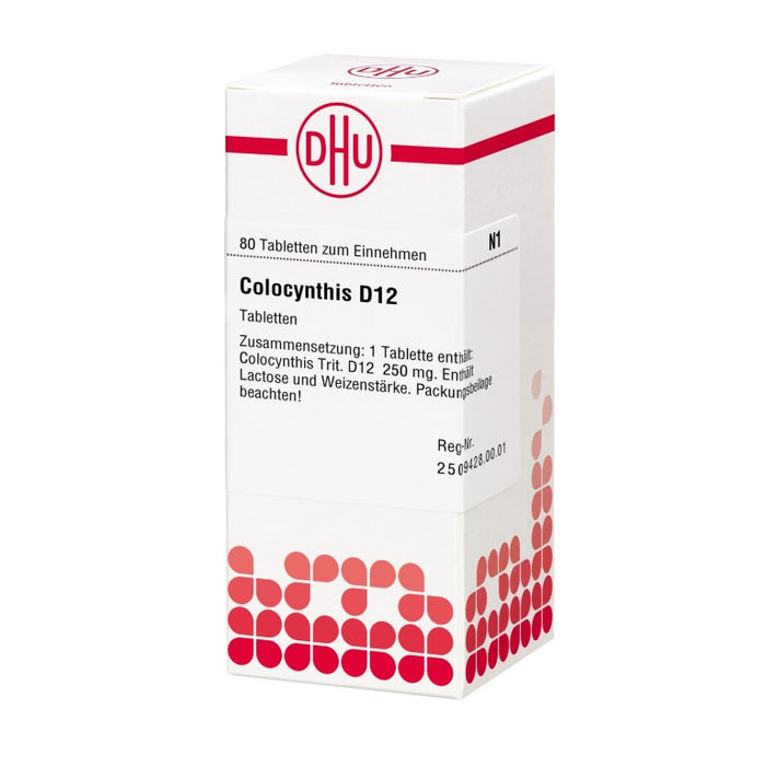 Colocynthis D12 DHU Tabletten, 80 pc Tablettes