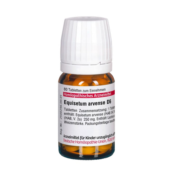 Equisetum arvense D6 DHU Tabletten, 80 pcs. Tablets