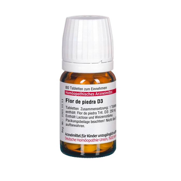 Flor de Piedra D3 DHU Tabletten, 80 pcs. Tablets