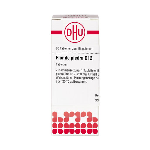 Flor de Piedra D12 DHU Tabletten, 80 St. Tabletten