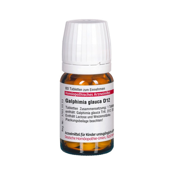 Galphimia glauca D12 DHU Tabletten, 80 pc Tablettes