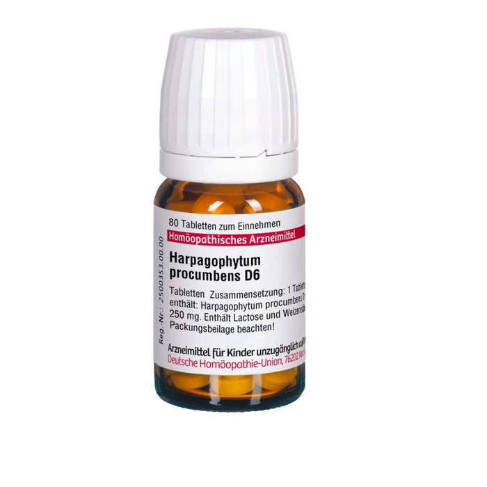 Harpagophytum procumbens D6 DHU Tabletten, 80 pcs. Tablets