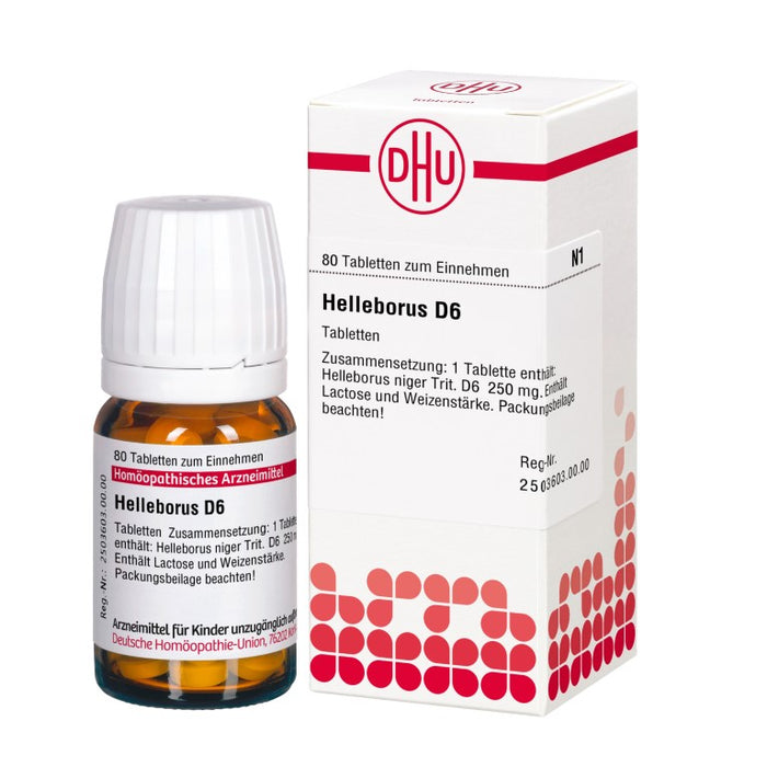 Helleborus D6 DHU Tabletten, 80 pcs. Tablets