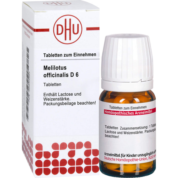 Melilotus officinalis D6 DHU Tabletten, 80 pc Tablettes
