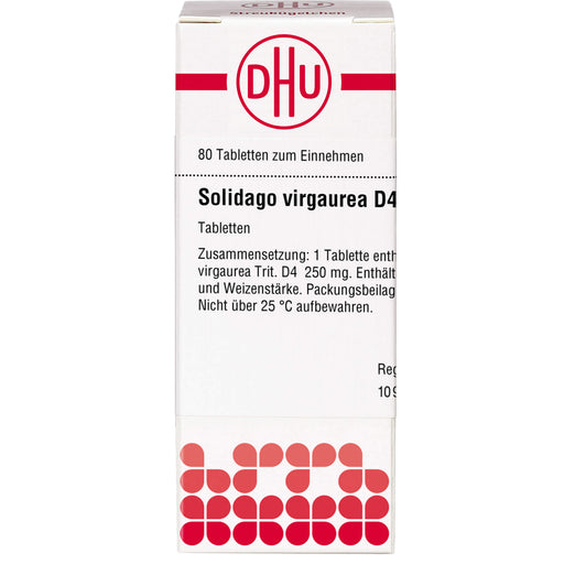 DHU Solidago virgaurea D4 Tabletten, 80 St. Tabletten