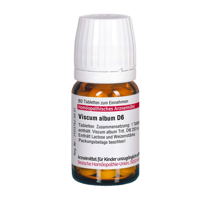 Viscum album D6 DHU Tabletten, 80 pc Tablettes