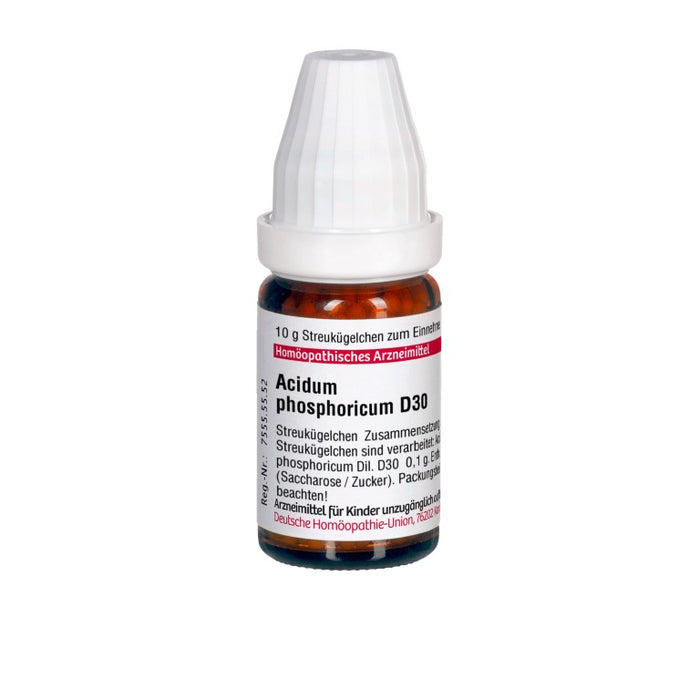 DHU Acidum phosphoricum D30 Streukügelchen, 10 g Globuli
