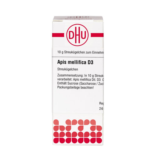 DHU Apis mellifica D3 Streukügelchen, 10 g Globuli