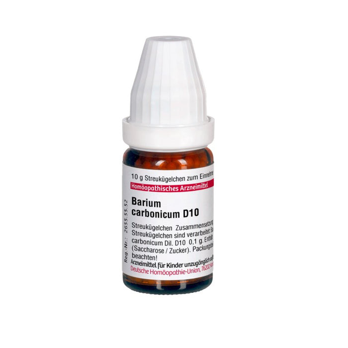 Barium carbonicum D10 DHU Globuli, 10 g Globules