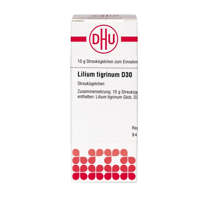 Lilium tigrinum D30 DHU Globuli, 10 g Globuli