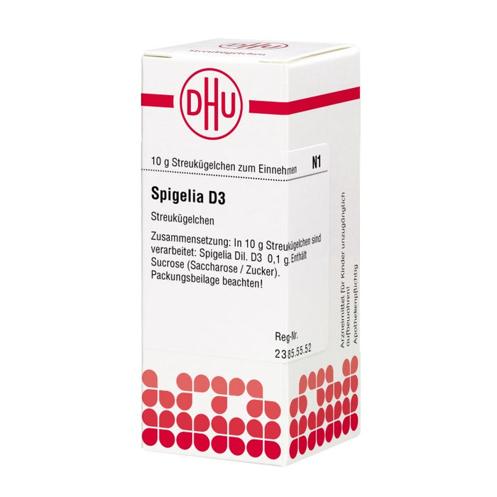 Spigelia D3 DHU Globuli, 10 g Globules