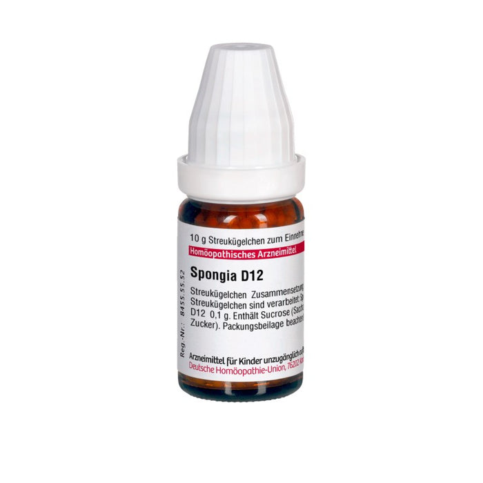 DHU Spongia D12 Streukügelchen, 10 g Globuli