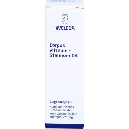 Corpus vitreum Stannum D4 Weleda Augentr., 10 ml ATR