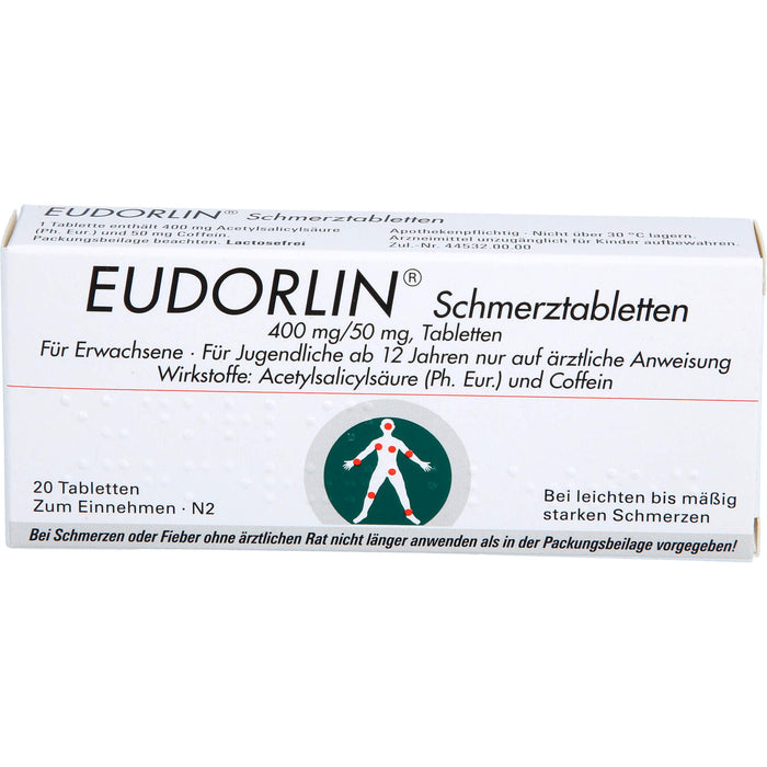 EUDORLIN Schmerztabletten, 20 St. Tabletten