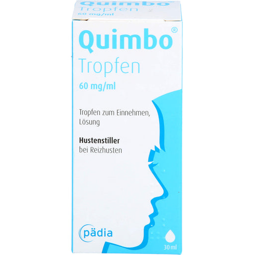 Quimbo Tropfen Hustenstiller bei Reizhusten, 30 ml Lösung