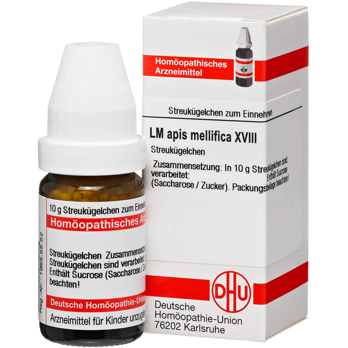 Apis mellifica LM XVIII DHU Globuli, 5 g Globules