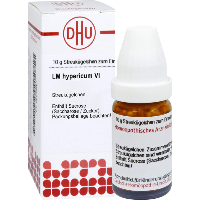 DHU Hypericum LM VI Streukügelchen, 5 g Globuli