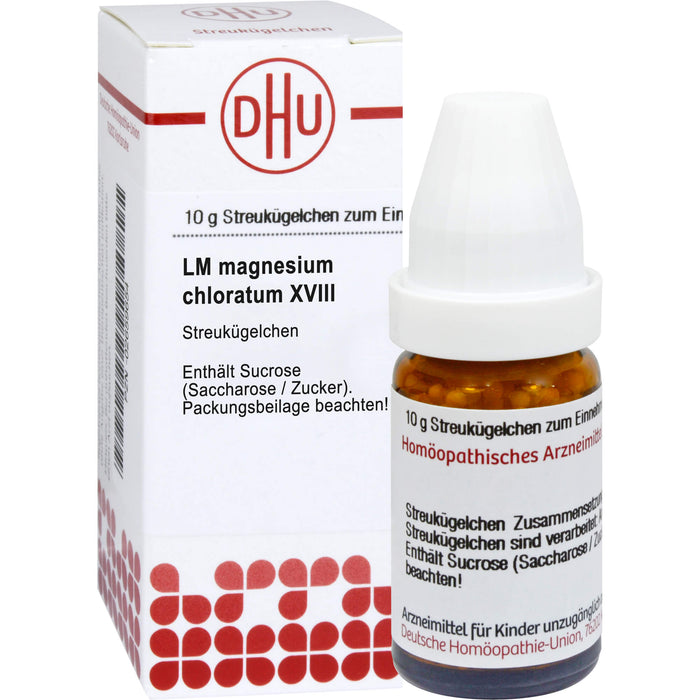 Magnesium chloratum LM XVIII DHU Globuli, 5 g Globules
