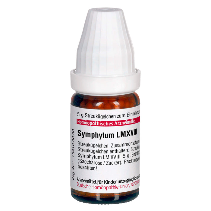 Symphytum LM XVIII DHU Globuli, 5 g Globules