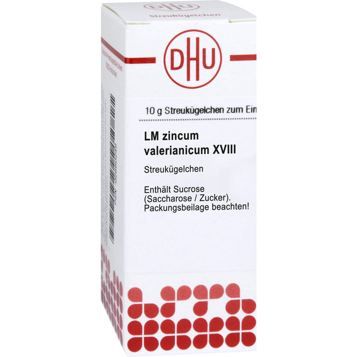 Zincum valerianicum LM XVIII DHU Globuli, 5 g Globules