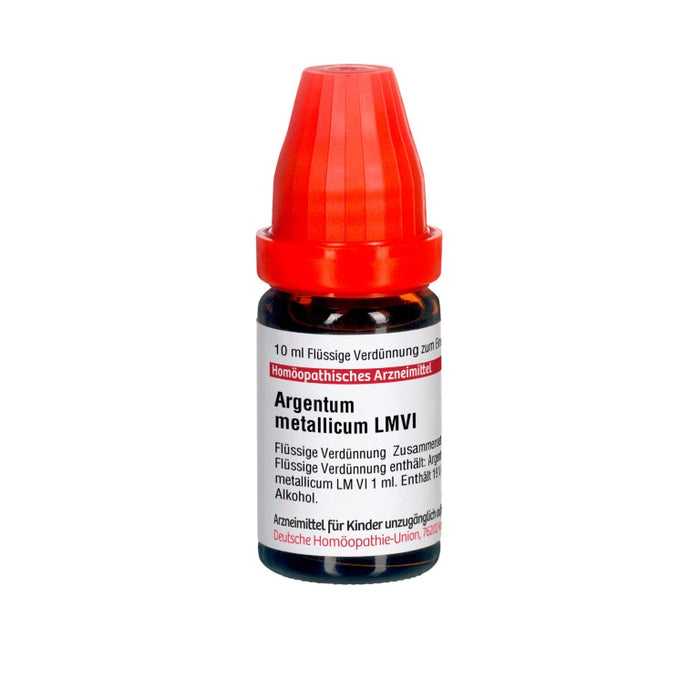 Argentum metallicum LM VI DHU Dilution, 10 ml Solution