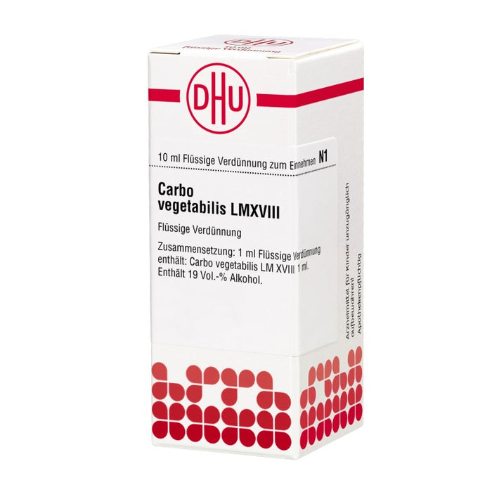 DHU Carbo vegetabilis LM XVIII Dilution, 10 ml Solution