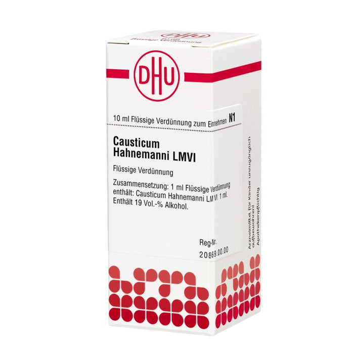 DHU Causticum Hahnemanni LM VI Dilution, 10 ml Solution
