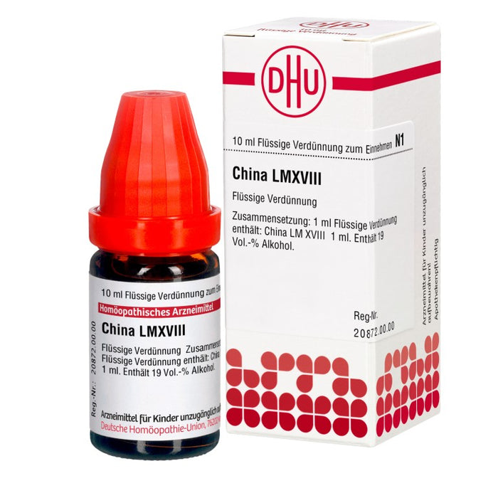 DHU China LM XVIII Dilution, 10 ml Solution