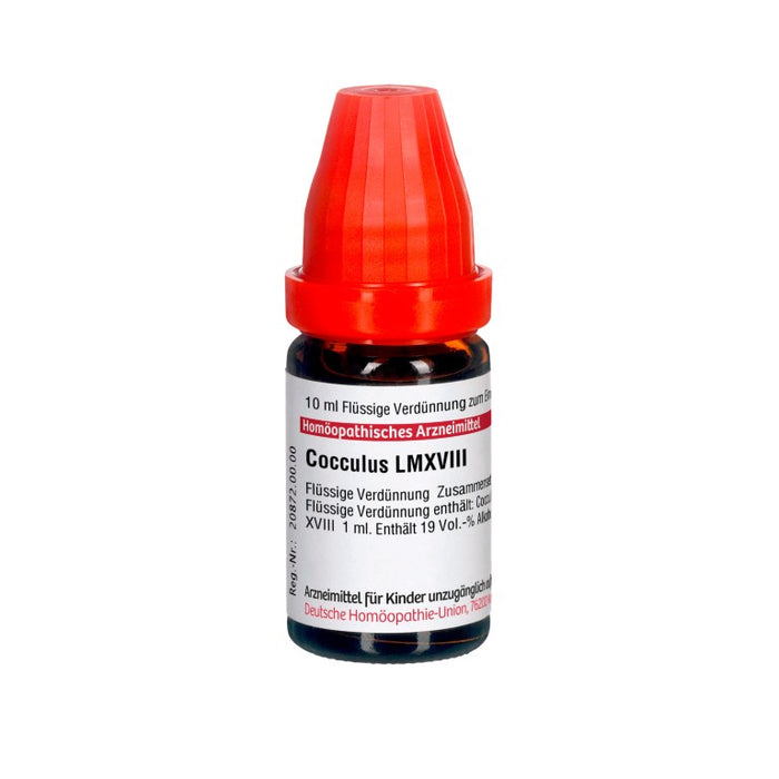 Cocculus LM XVIII DHU Dilution, 10 ml Solution
