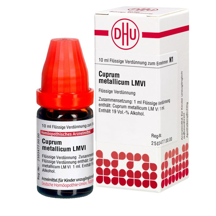 Cuprum metallicum LM VI DHU Dilution, 10 ml Solution